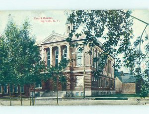 Divided-back COURTHOUSE SCENE Hornell New York NY AF0235