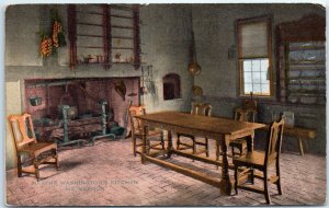 Postcard - Kitchen - Mount Vernon, Virginia