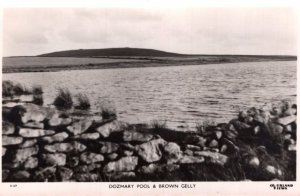 Dozmary Pool Cornwall Moors Real Photo Postcard