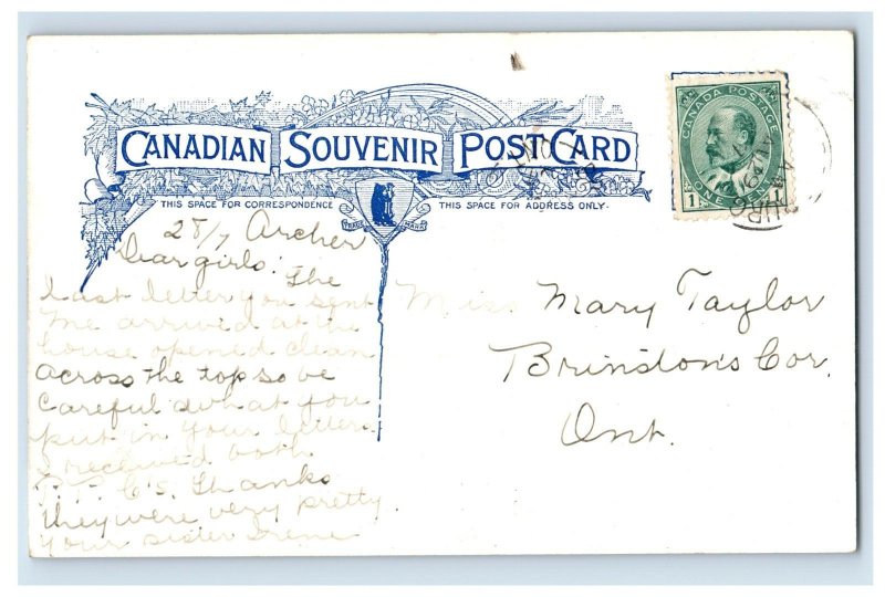 1900-10 The Armouries Toronto Can. Vintage Postcard F28E
