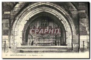 Old Postcard The Holy Sepulcher Wandrille