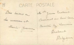 Bethlehem panorama old photographic postcard