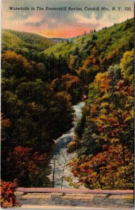 Postcard NATURE SCENE Catskill Mountains New York NY AO3122