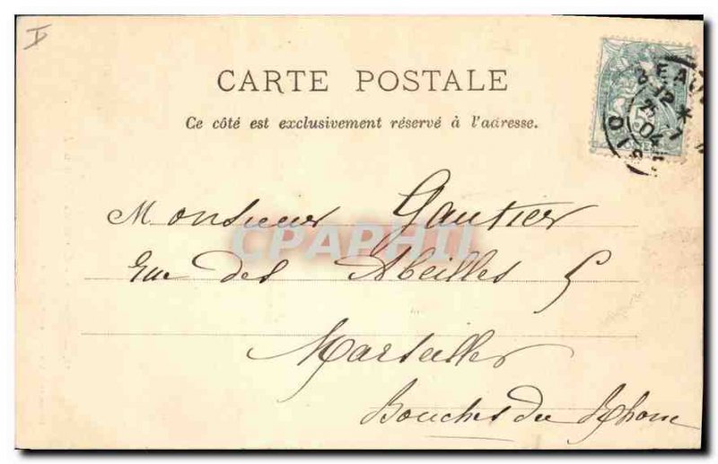 Postcard Beauvais Old Courthouse Entrance