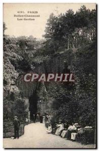 Paris - 19 - Buttes Chaumont - Caves - Old Postcard