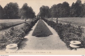 CHANTILLY, France, 1910-1920s, L'Ile d'Amour