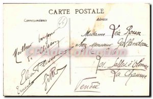 Postcard Old Clisson Chateau bati by Olivier 1 in 1223