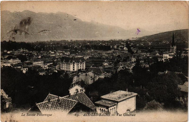 CPA AIX-les-BAINS - Vue générale (352331)