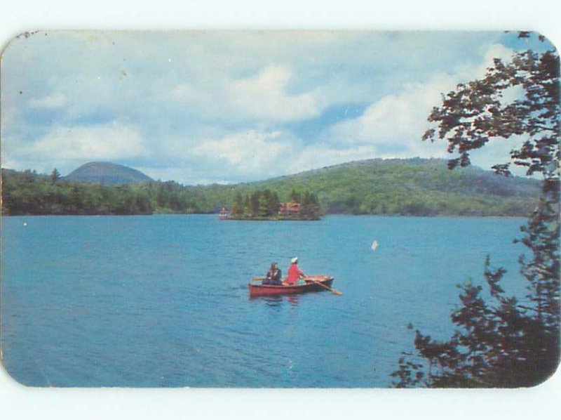 Pre-1980 LAKE SCENE Adirondacks - Sixth Lake - Inlet New York NY AE3869