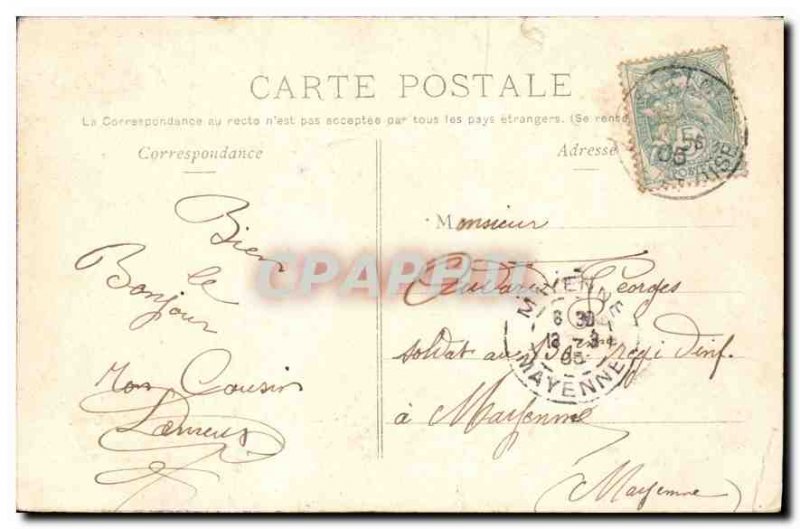 Old Postcard Parc de Saint Cloud