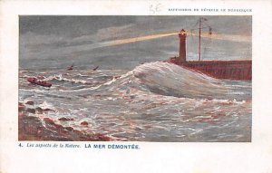 La Mer Demontee Les Aspects De La Nature Postcard