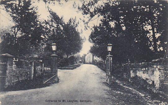 Bermuda Entrance to Mt Langton