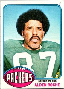 1976 Topps Football Card Alden Roche Green Bay Packers sk4357