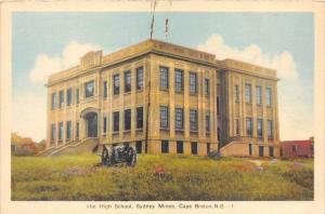 17065 Cape Brenton    Sydney Mines  the High School