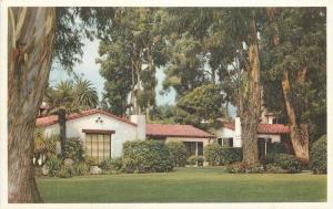 Biltmore Hotel 1949 Postcard Santa Barbara California Cottages Schwabacher 11627