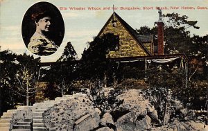 Ella Wheeler Wllcox and Her Bungalow Short Beach - New Haven, Connecticut CT