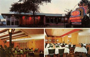 ANN ARBOR, Michigan MI   WEBER'S SUPPER CLUB  Restaurant~Neon  ROADSIDE Postcard