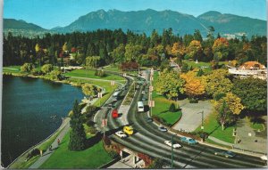 Canada Vancouver Entrance To Stanley Park Causeway Chrome Postcard 04.16
