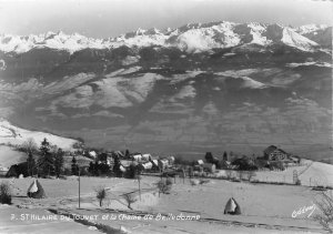 Lot148  st hilaire du touvet et la chaine de belledonne  france real photo