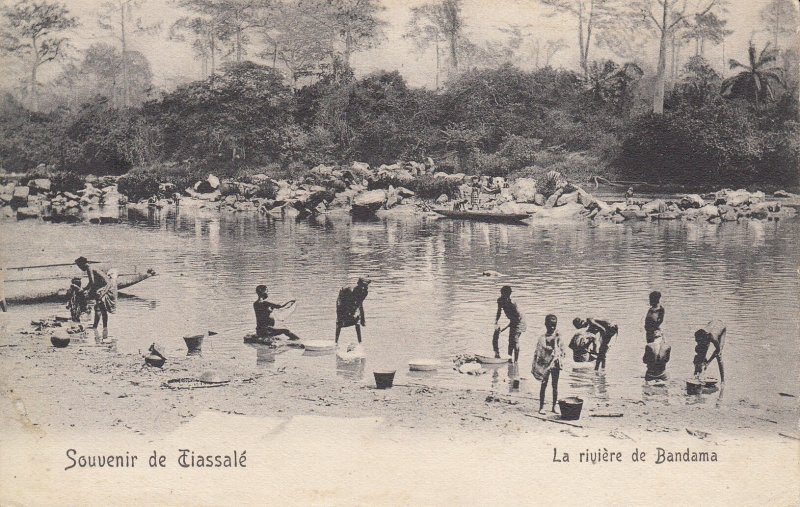 IVORY COAST-LA RIVIERE DE BANDAMA 1908