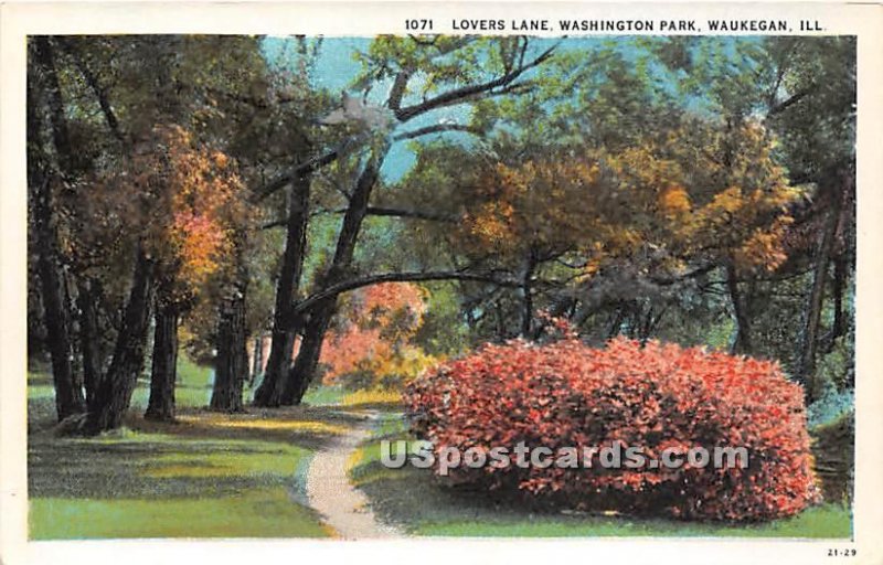 Lovers Lane, Washington Park - Waukegan, Illinois IL