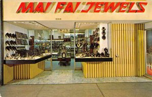 Honolulu Hawaii Mai Fai Jewels Store Exterior Vintage Postcard JJ649524