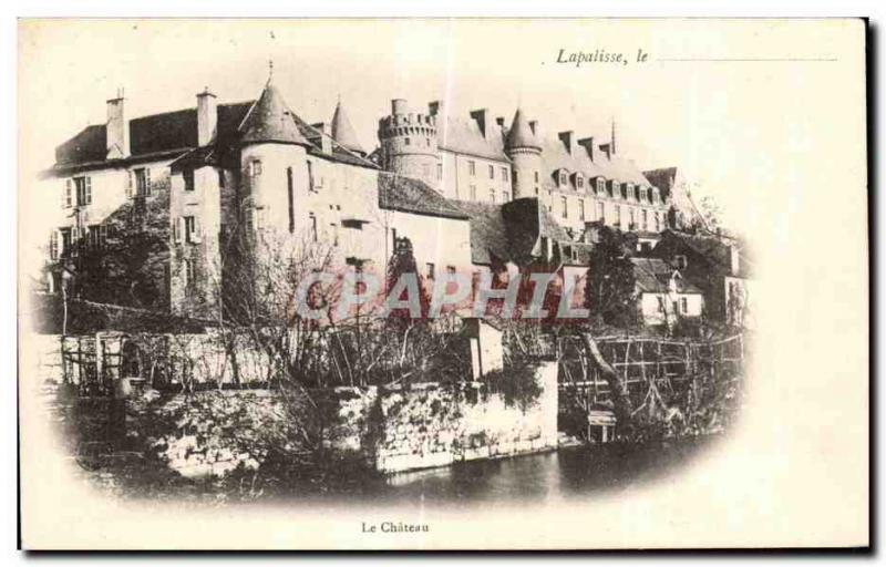 Old Postcard Lapalisse Le Chateau