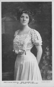 Miss Eleanor May Rotary 1908 Stage Actress #4992 RPPC Photo Postcard 21-3589