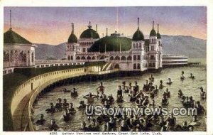 Saltair Pavilion - Great Salt Lake, Utah UT Postcard