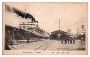 View of Pier Yokohama, Japan Postcard