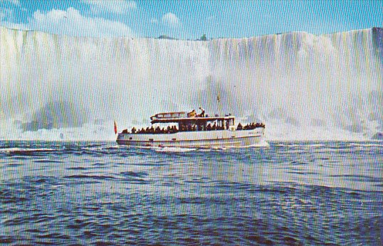 Canada Seeing Niagara Falls from Maid Of The Mist Ontario