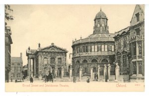 UK - England, Oxford. Broad Street & Sheldonian Theatre