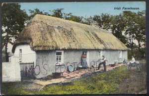 Ireland Postcard - An Irish Farmhouse    T5243