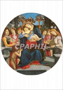 Roma Modern Postcard Sandro Botticelli The Virgin with the Child Jesus and an...