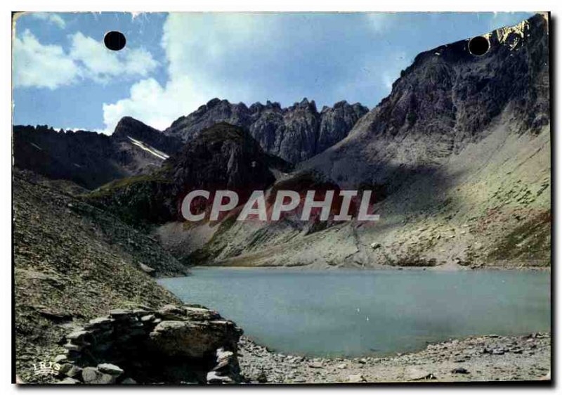 Postcard Modern Vallee Nevache Lake Beraudes