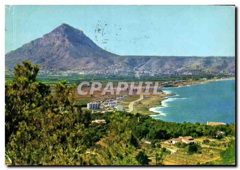 Postcard Modern Javea Alicante general view