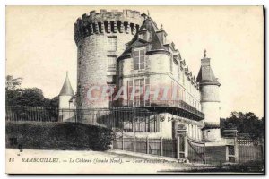 Old Postcard Rambouillet Chateau North frontage Tour Francois 1er