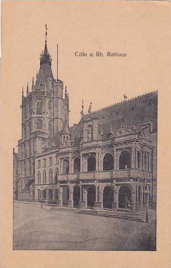 Germany Koeln Rathaus