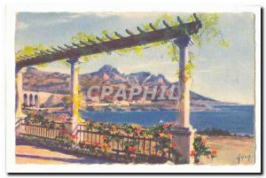 Agay Old Postcard Le Roux cape