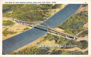 Air View of New Bourne Bridge - Cape Cod, MA