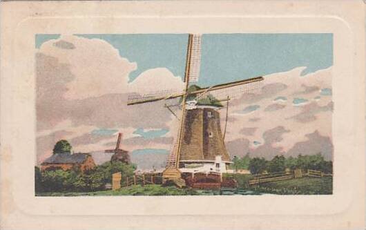 Windmill Scene 1911