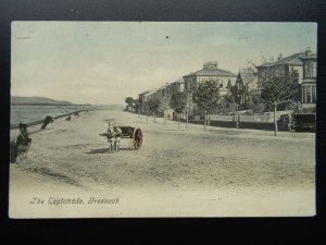 Scotland Inverclyde GREENOCK The Esplanade c1907 Postcard by Valentine