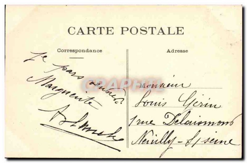 Old Postcard Millac Chateau De Chalais