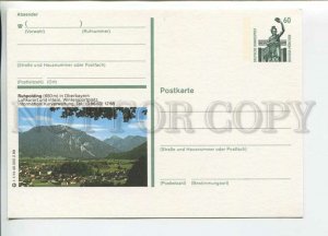 449945 GERMANY 1989 year Ruhpolding POSTAL stationery postcard