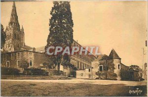 Postcard Abbey of Saint Maixent