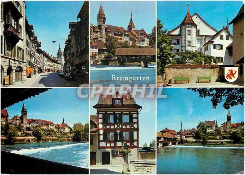 Modern Postcard Bremgarten (Aarau)