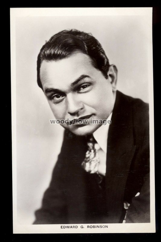 b1614 - Film Actor - Edward G. Robinson - Picturegoer No.658 - postcard