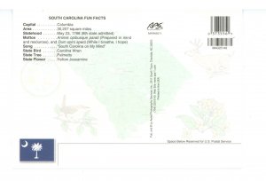 SC - South Carolina Map & Highlights   (continental size)