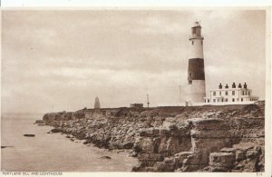 Dorset Postcard - Portland Bill and Lighthouse - Dorset - Ref 7819A