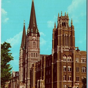 1963 Milwaukee, Wis. Science Bldg of Marquette Unviersity Gesu Church PC WI A237